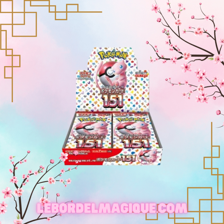 Display Pokémon JPN 151 SV2A