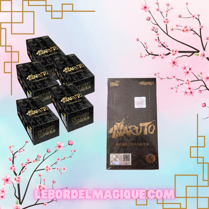 Lot 6 Displays Naruto Kayou Heritage (5 classiques+ 1 Noble)