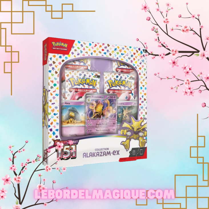 Coffret FR 3.5 Pokémon 151 Alakazam EX