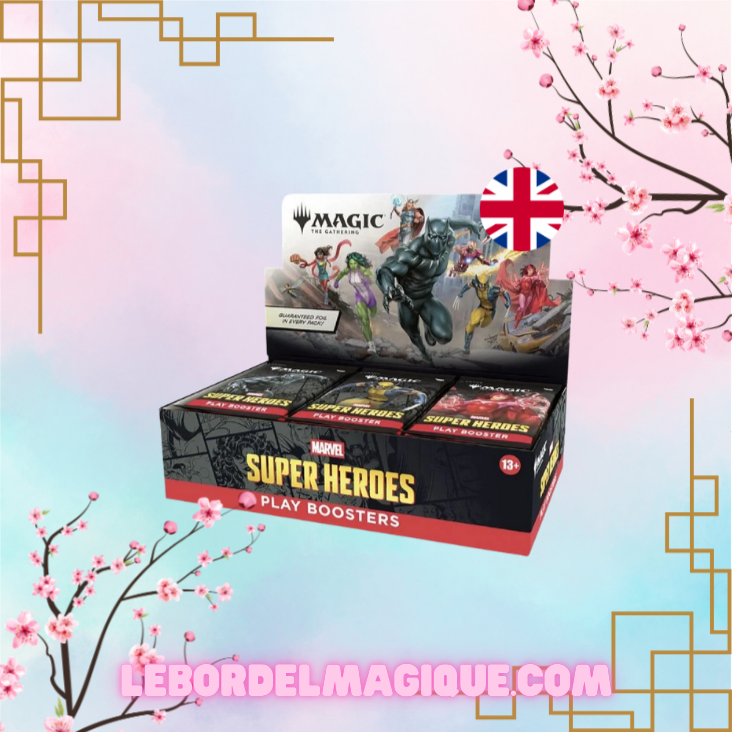 MAGIC Boîte de 30 Boosters de Jeu - Marvel Super Heroes ENG