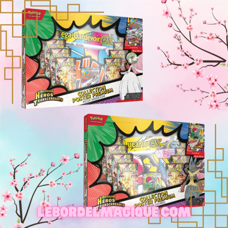 Coffret Pokémon Premium Collection Poster ME02.5 Héros Transcendants