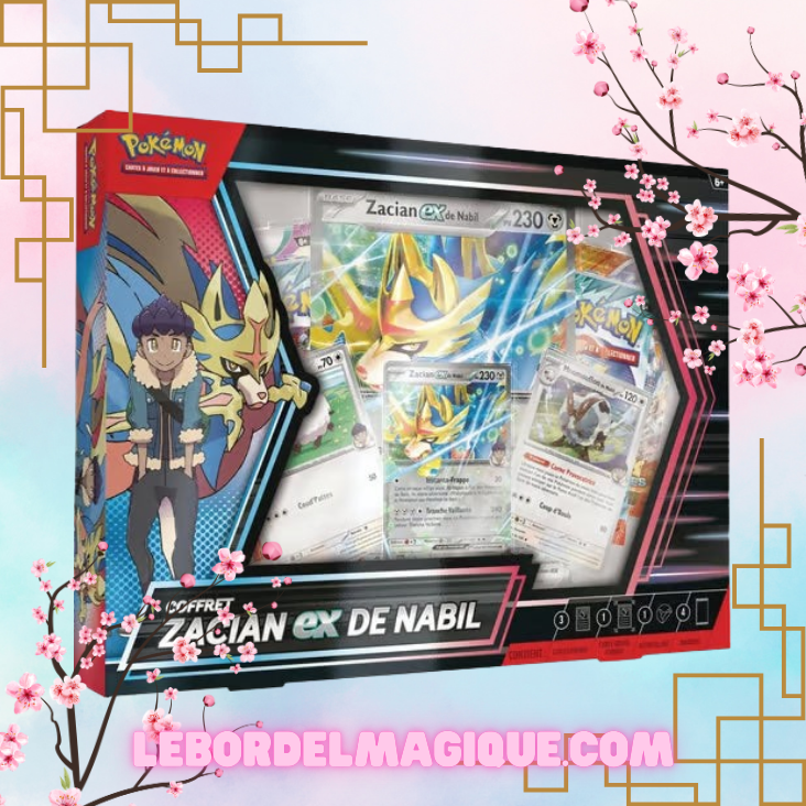 Coffret Zacian Ex de Nabil
