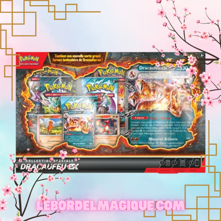 Coffret Pokémon Collection Spéciale Dracaufeu EX