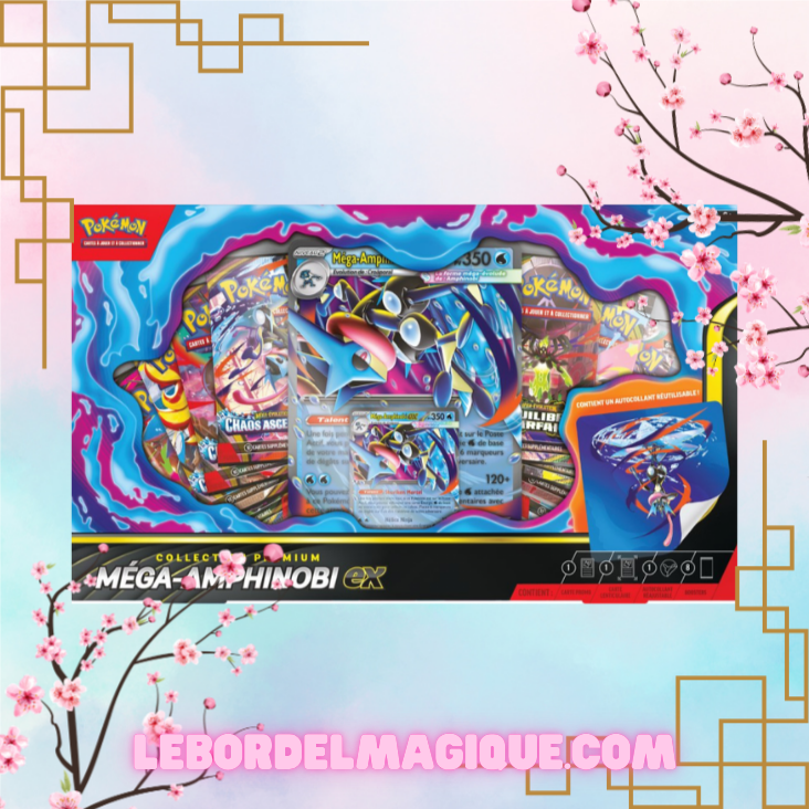 Coffret Pokémon Premium Méga-Amphinobi EX