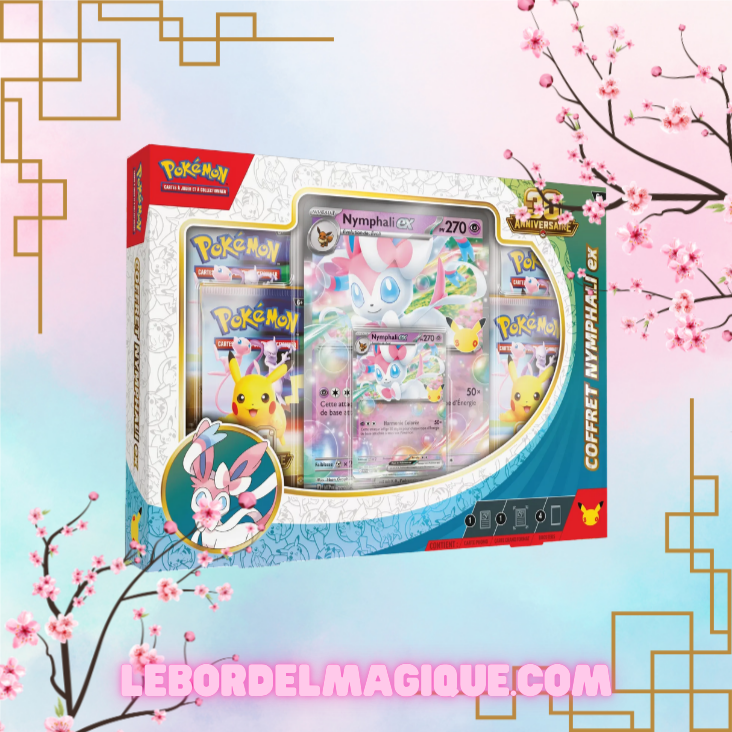 Coffret Nymphali Ex Pokémon 30 ans