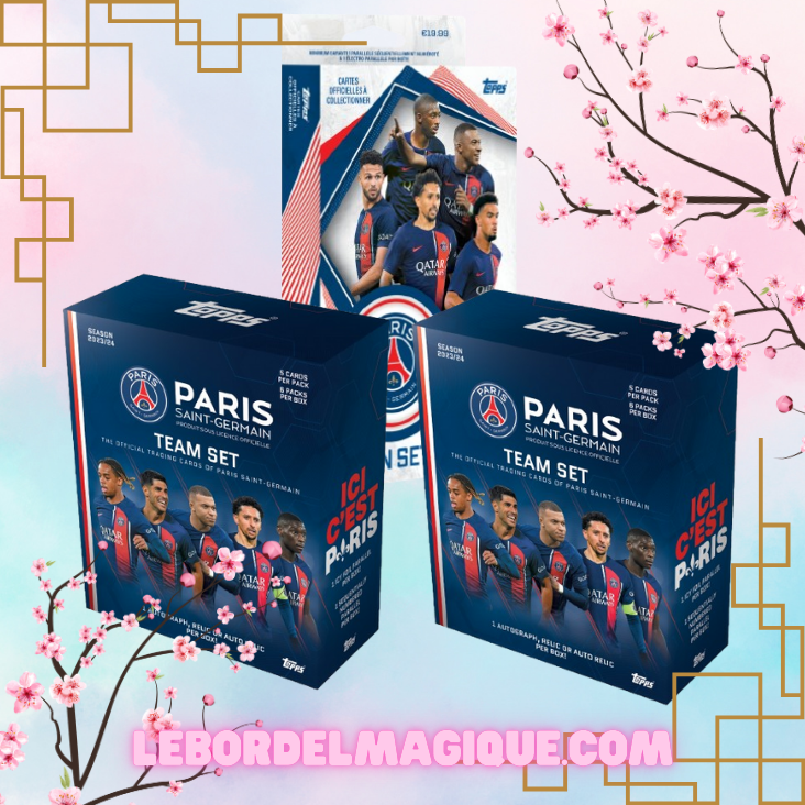 Topps PSG lot : 2 Team Set + 1 Fan Set