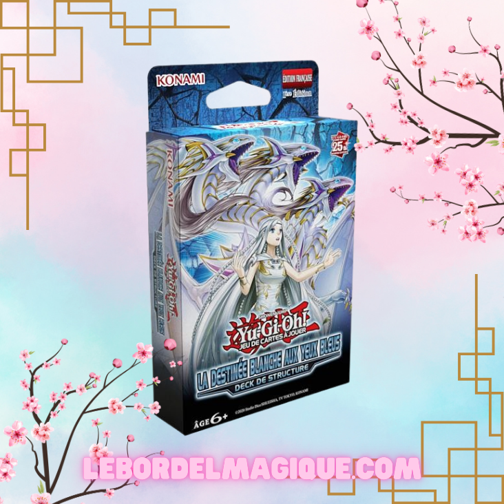 Yu-Gi-Oh Deck de Structure La Destinée Blanche aux Yeux Bleus