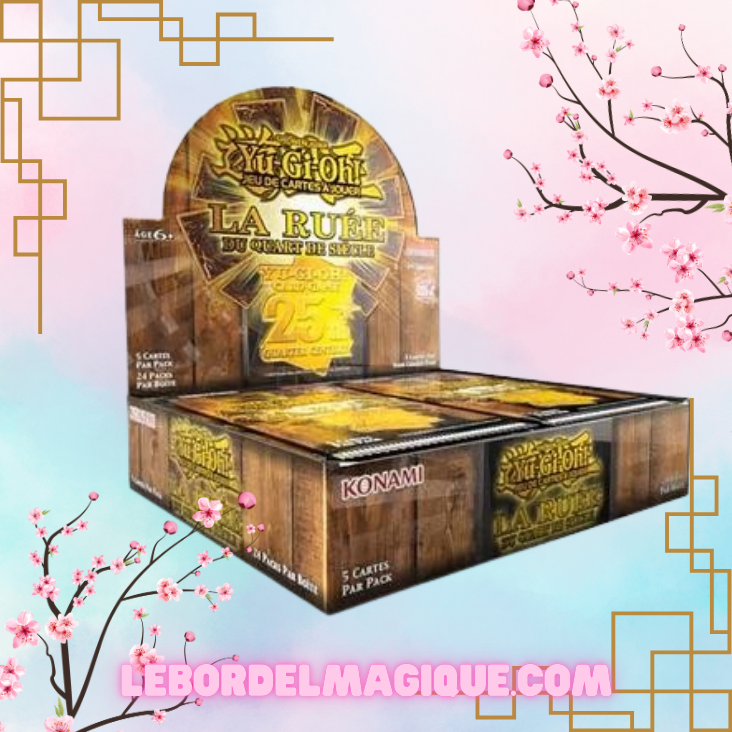 Display Yu-Gi-Oh La Ruée du Quart de Siècle