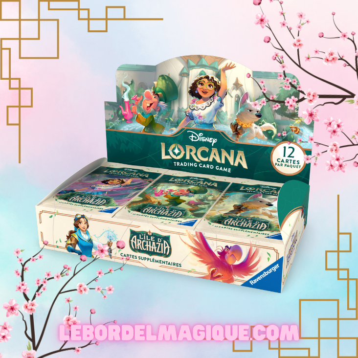 Display Lorcana Chapitre 7 L’Île d’Archazia