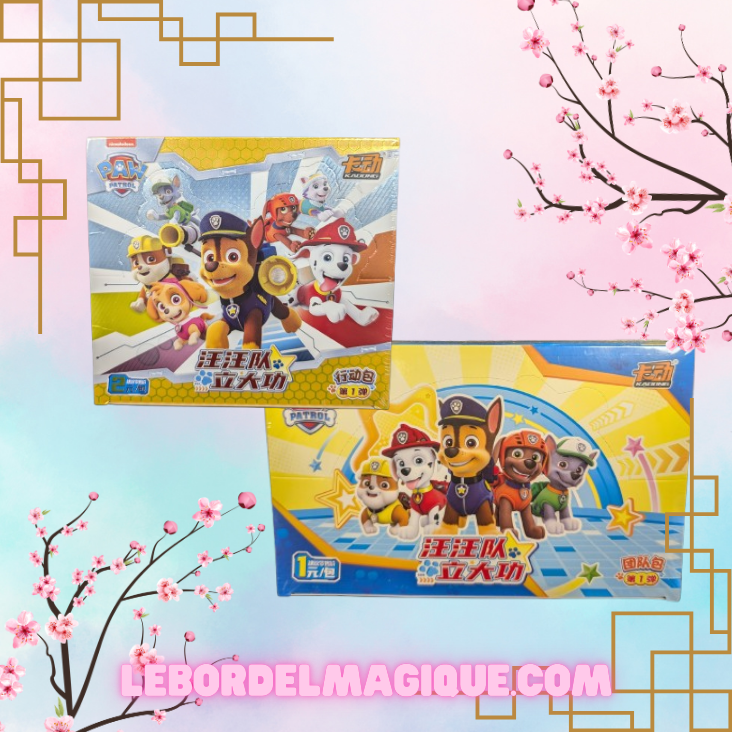 Lot de 2 displays Pat'Patrouille T1 + T2