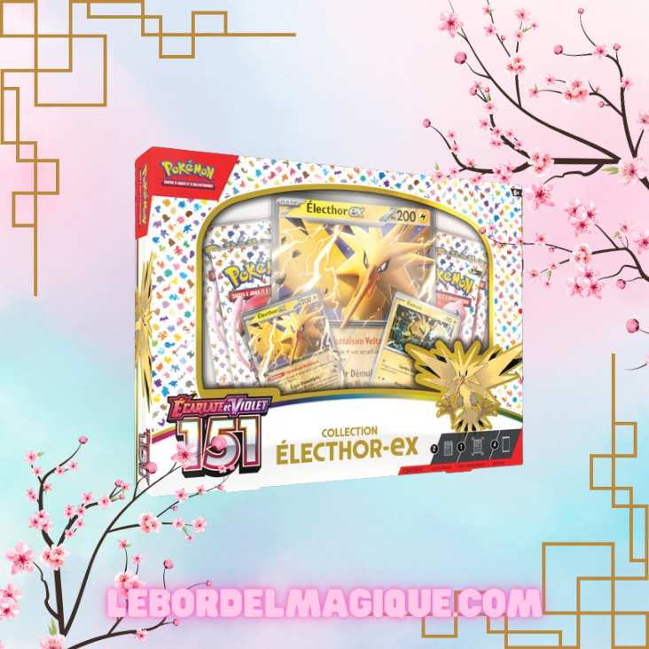 Coffret FR 3.5 Pokémon 151 Electhor EX