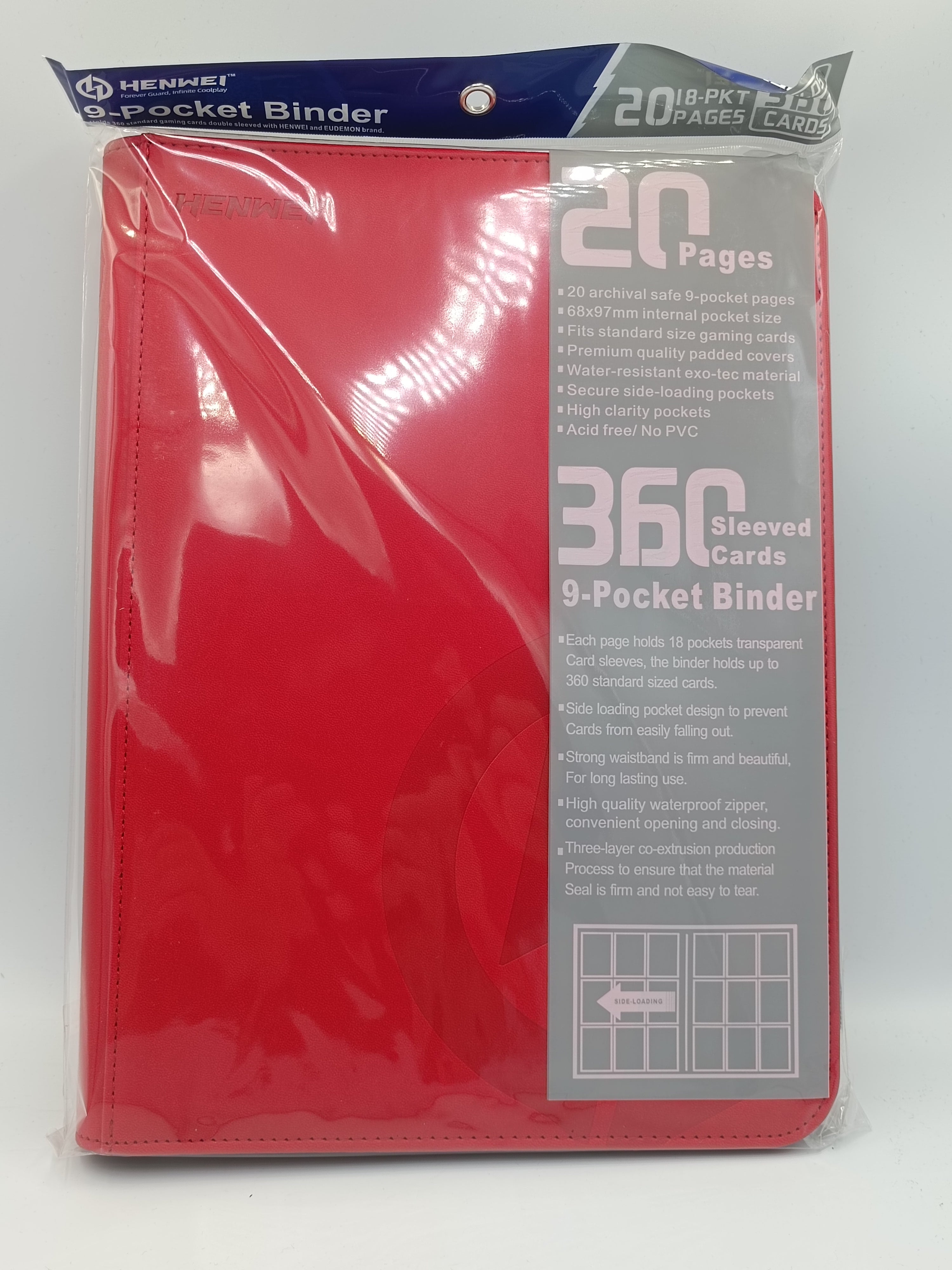 Binder 3x3 360 emplacements Henwei