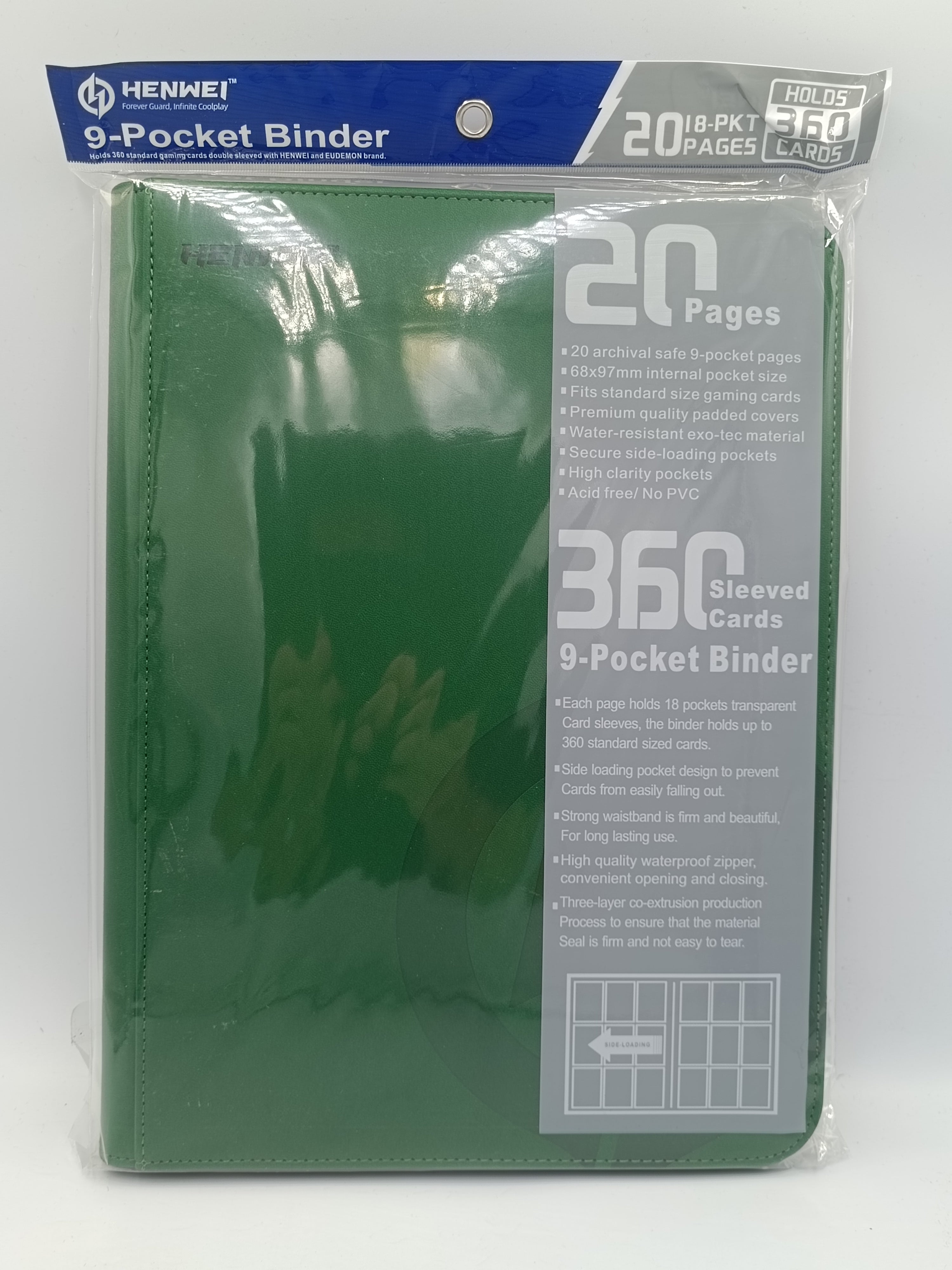 Binder 3x3 360 emplacements Henwei