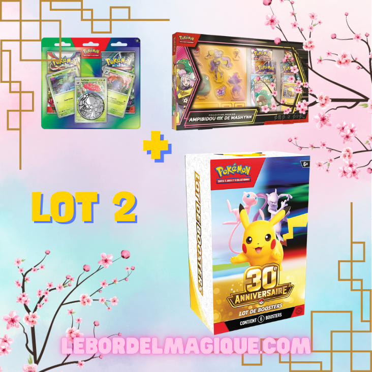Pokémon lot Bundle 30th FR