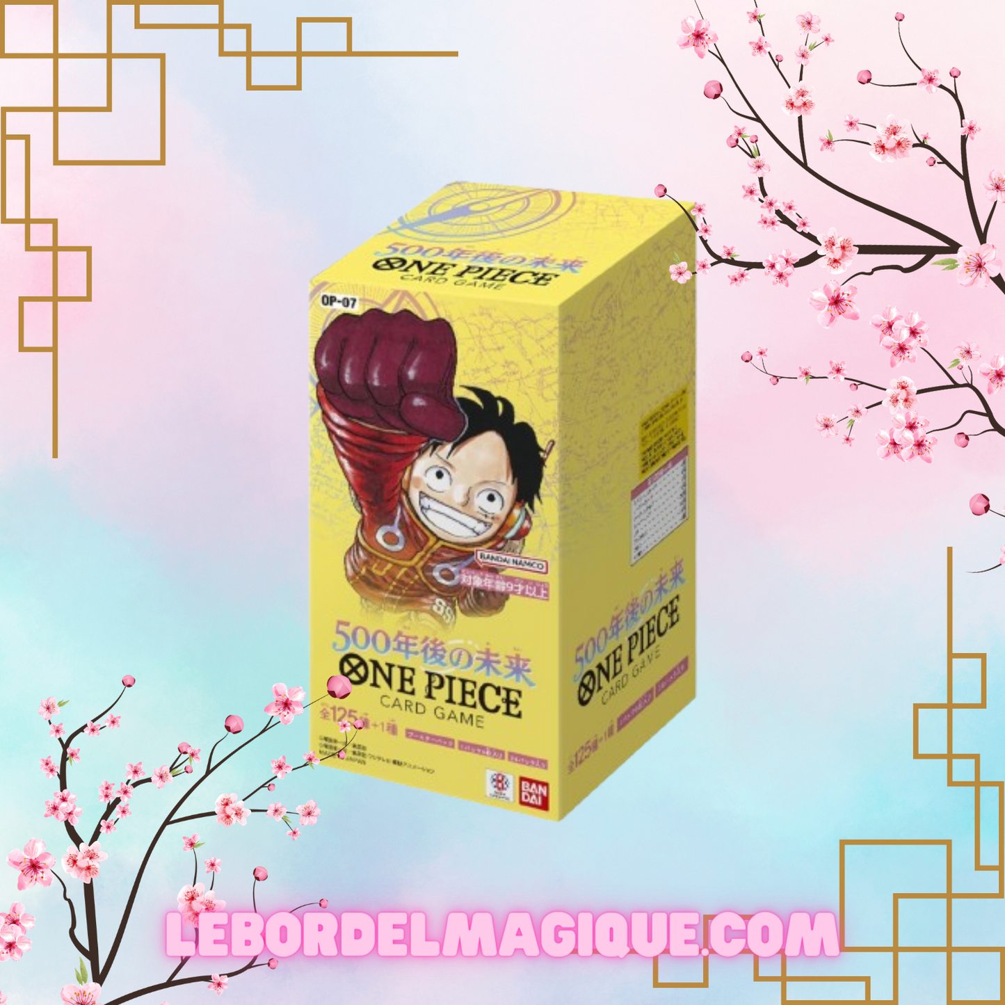 Display One Piece OP-07 "500 years in the future"