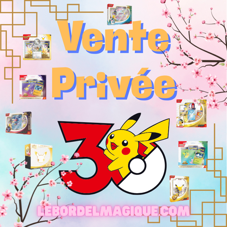 🔥VENTE PRIVÉE🔥Pokémon 30th