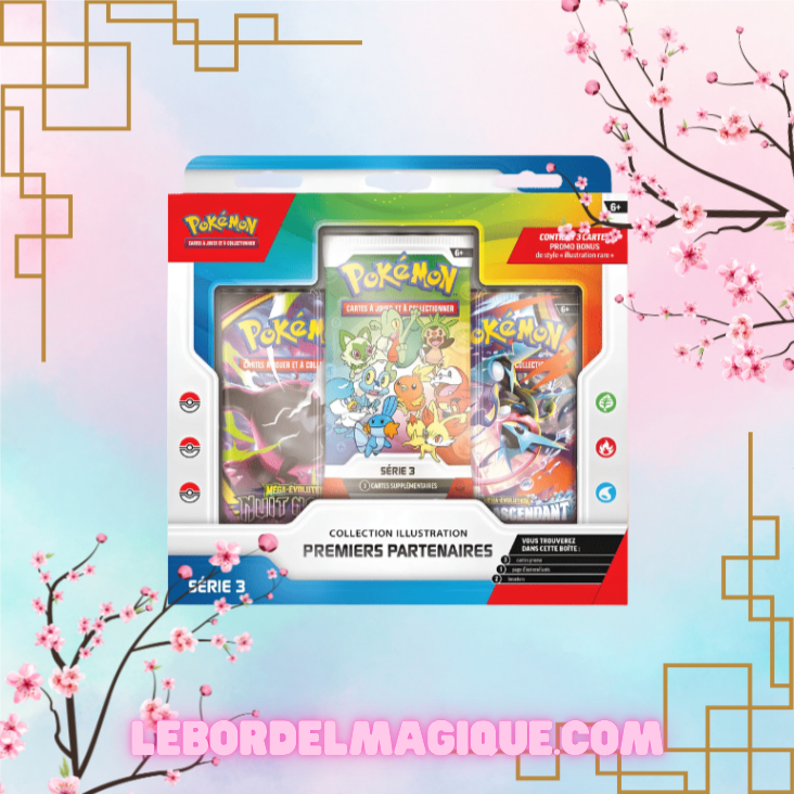 Pokémon - Collection Illustration Premiers Partenaires - Série 3