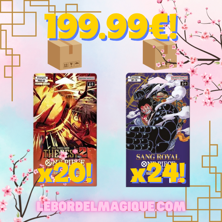 PROMO One Piece 2 Cases FR au choix