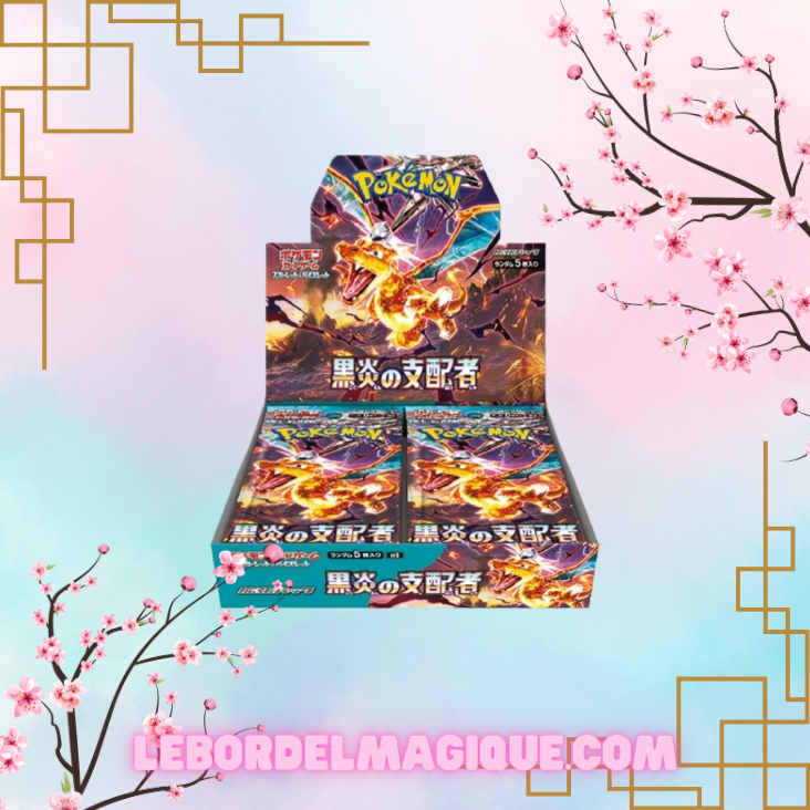 Display Pokémon Japonais Ruler Of Black Flame SV3