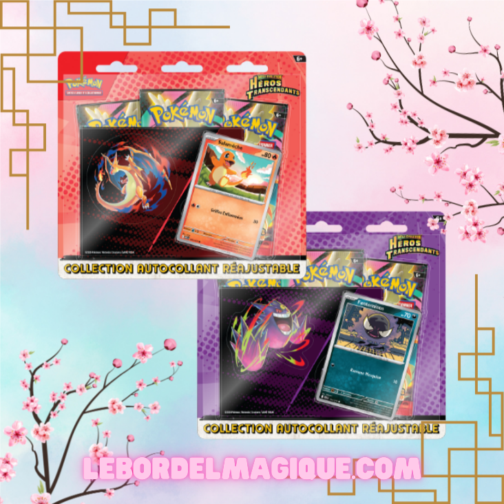 Tripack Collection autocollant réajustable ME02.5 Héros Transcendants