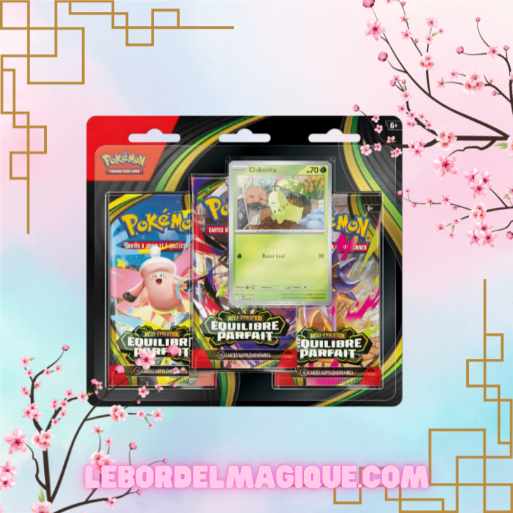 Tripack Pokémon ME03 Équilibre Parfait