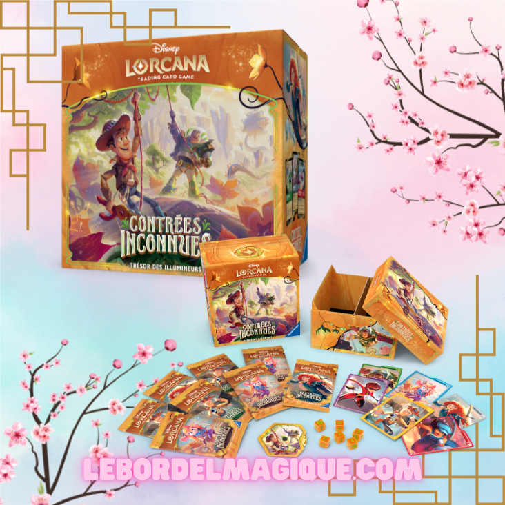 Disney Lorcana Trove Pack Set 12 Contrées Inconnues