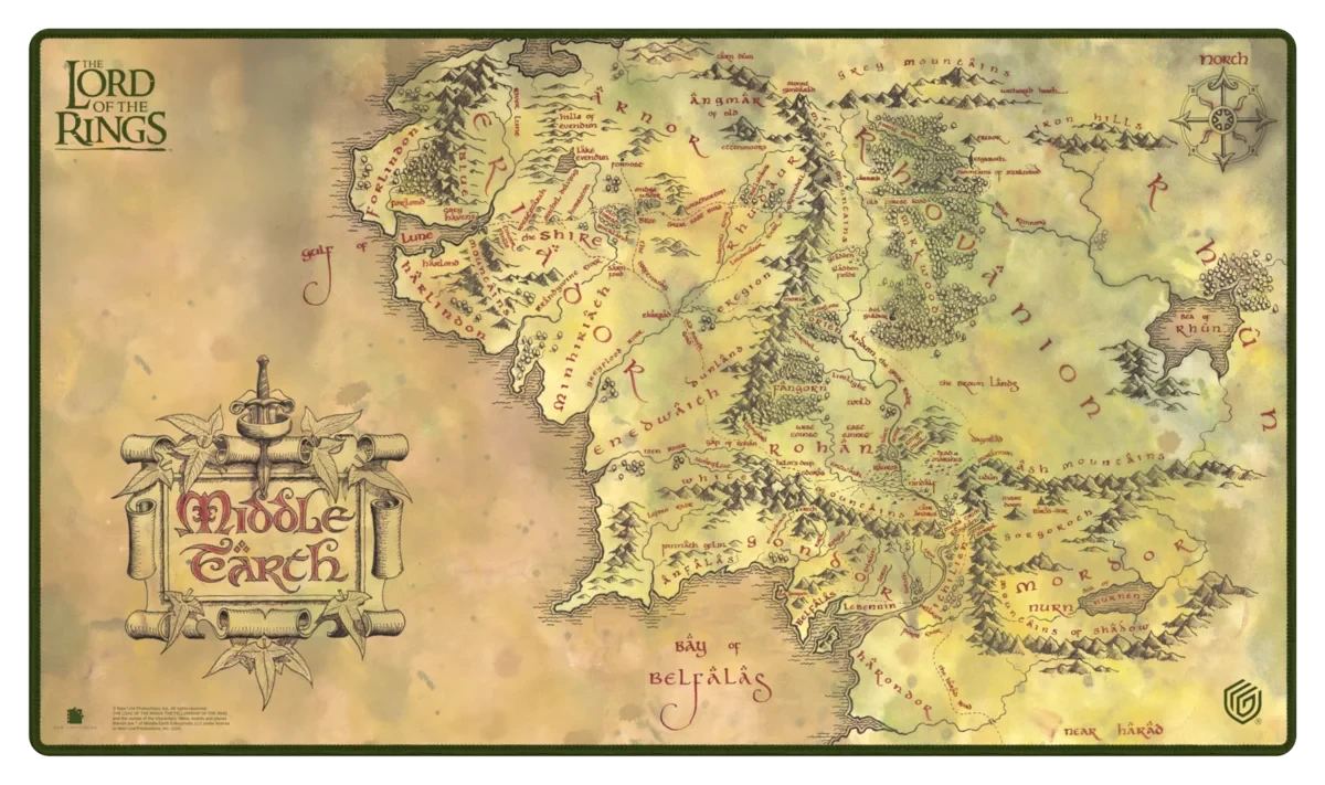 Playmat LOTR Lord of the Rings / LSDA Le Seigneur des Anneaux ULTIMATE GUARD
