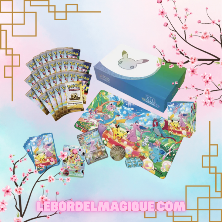 Ultra-Premium Pokémon 30th Mentali édition jour / Noctali édition Nuit FR