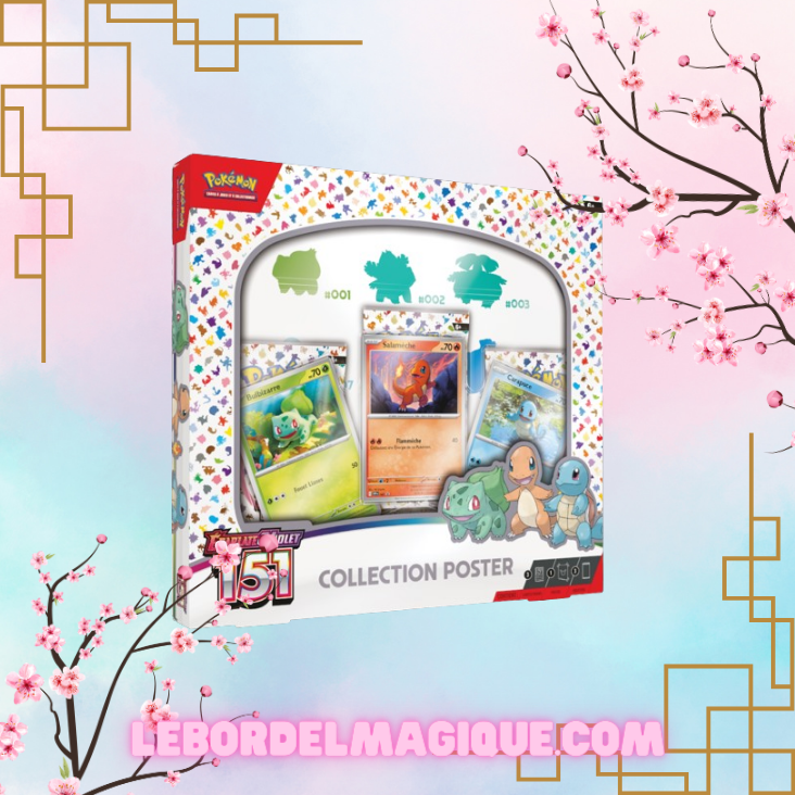 Coffret FR 3.5 Pokémon 151 Collection Poster