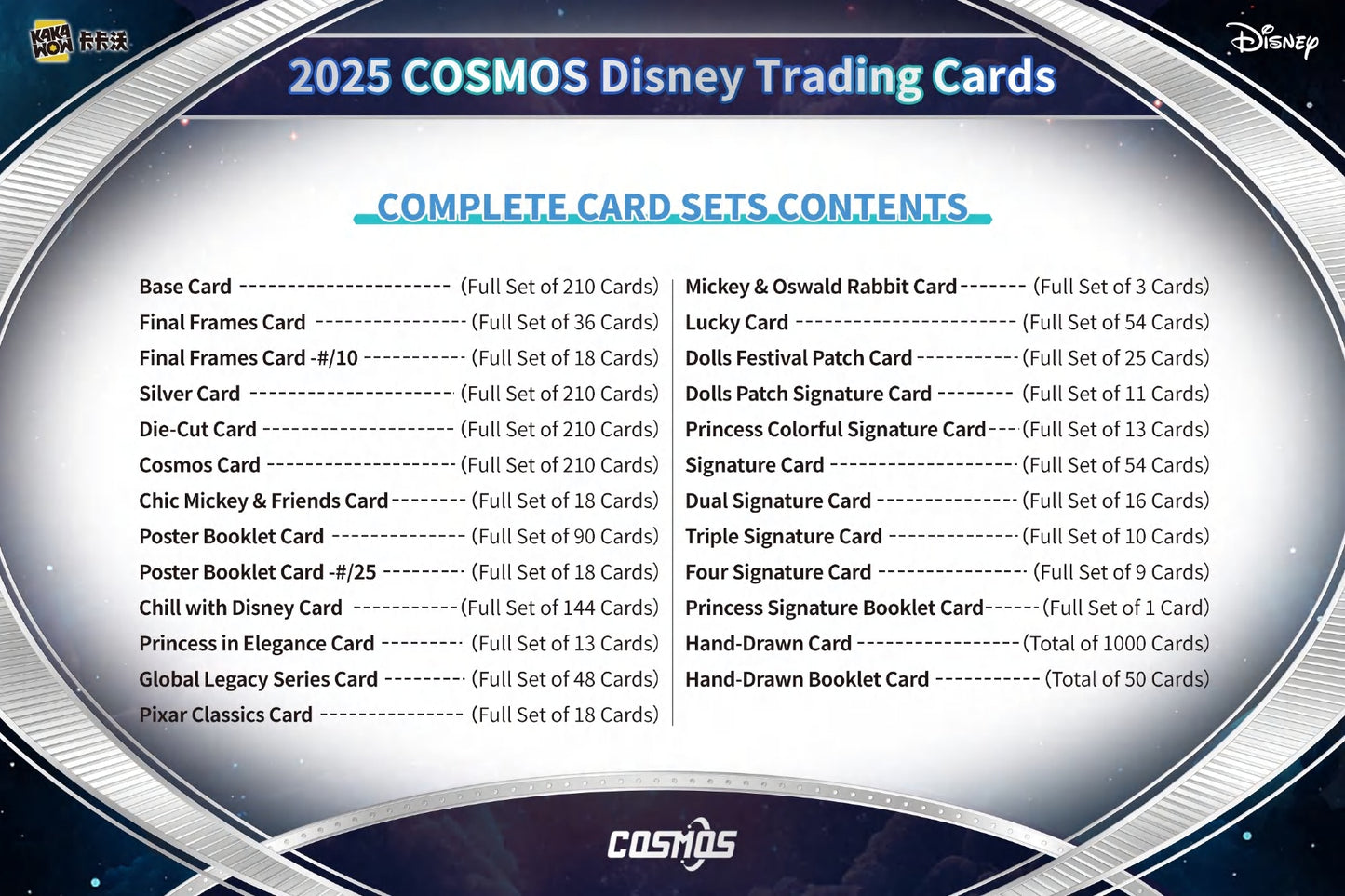 KAKAWOW Disney Cosmos 2025