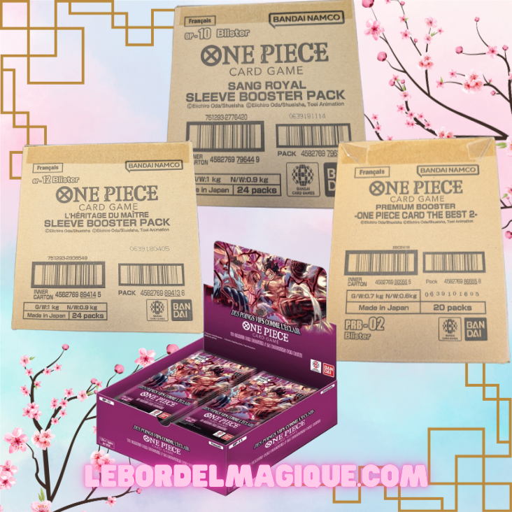 Lot One Piece 4 Produits