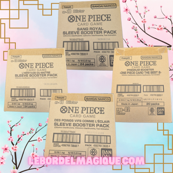 Lot One Piece 4 Produits