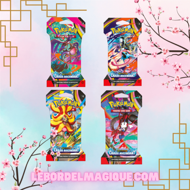 Blister Pokemon ME04 Chaos Ascendant