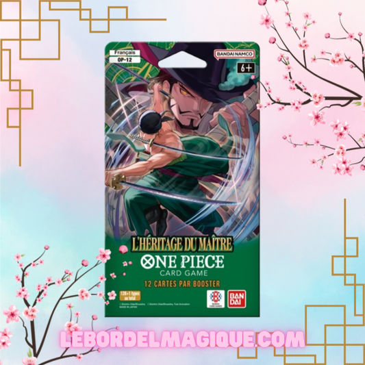 Blister One Piece OP12 FR L'Héritage du Maitre