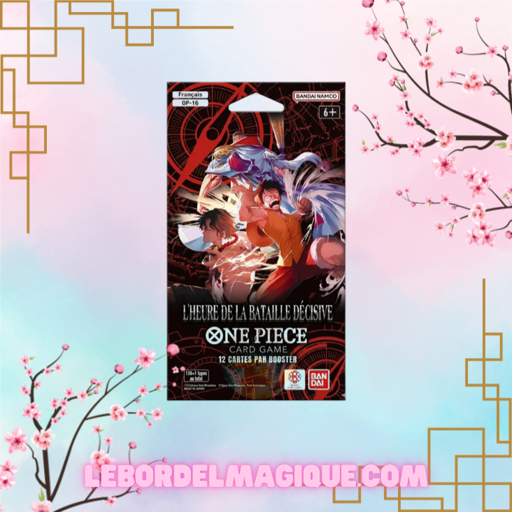 Blister One Piece OP16 FR L’Heure de la Bataille Décisive