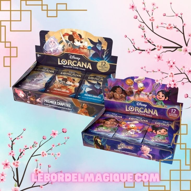 Lot Display Lorcana Chapitre 1 + Chapitre 5