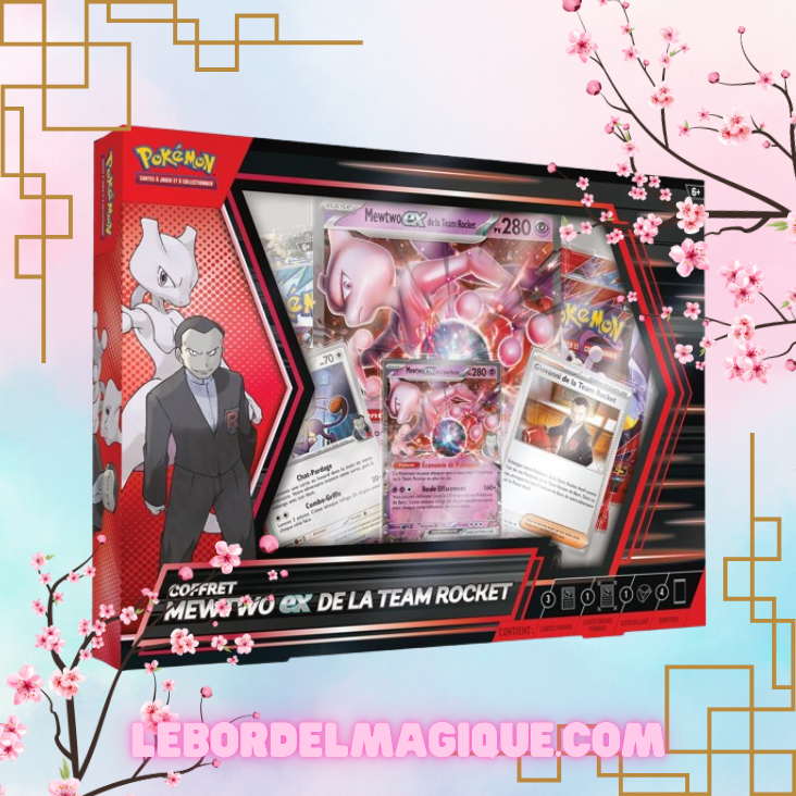 Coffret Mewtwo Ex de la Team Rocket