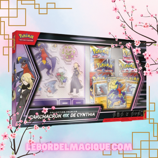 Coffret Pokémon Collection Premium Carchacrok EX de Cynthia
