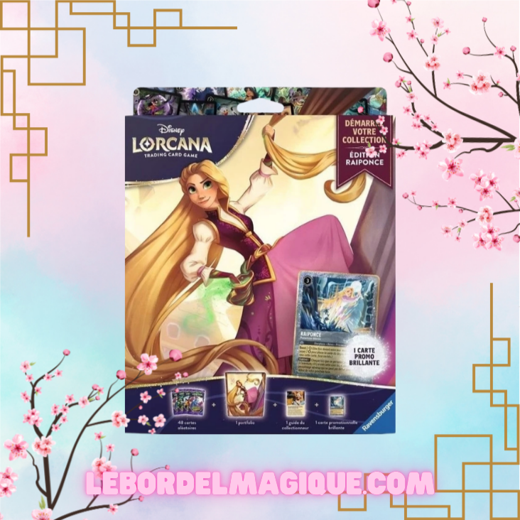 Disney Lorcana Démarrez votre collection SET 13 Edition RAIPONCE