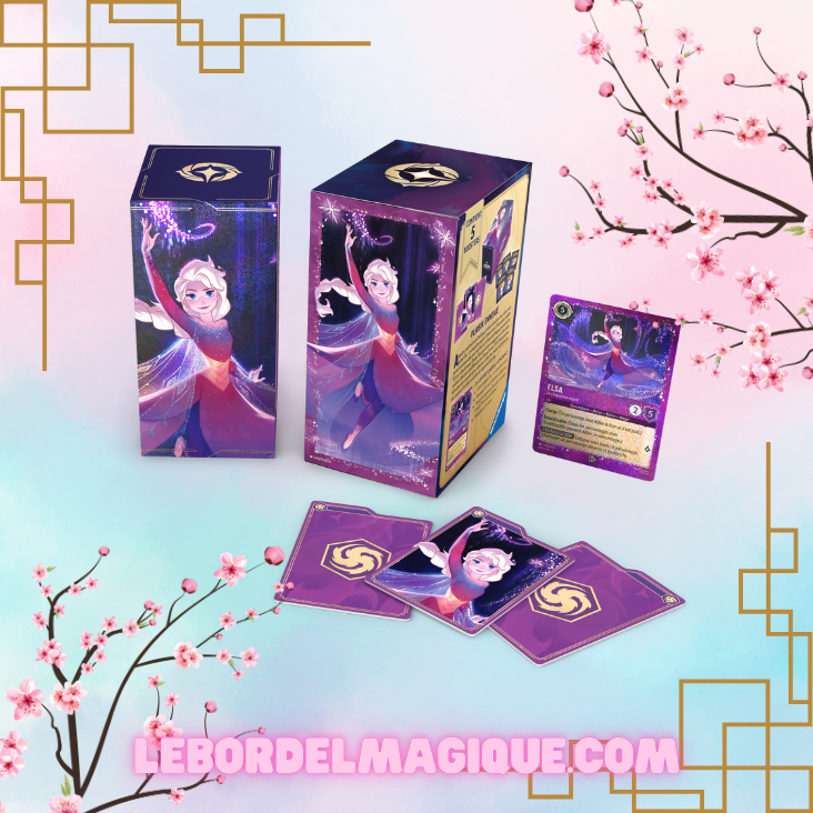 Coffret Cadeau Lorcana Elsa La Reine des Neiges