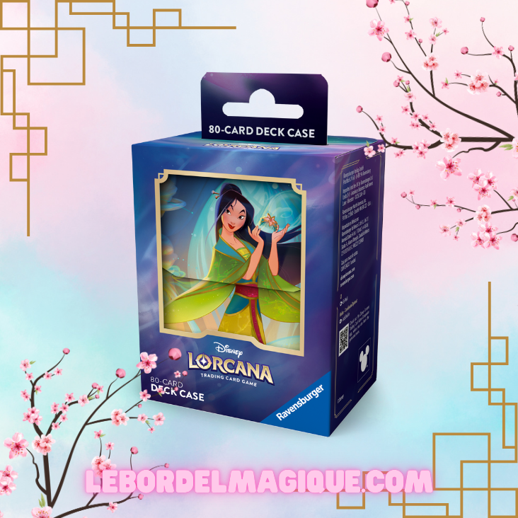 Deck Case Lorcana Mulan
