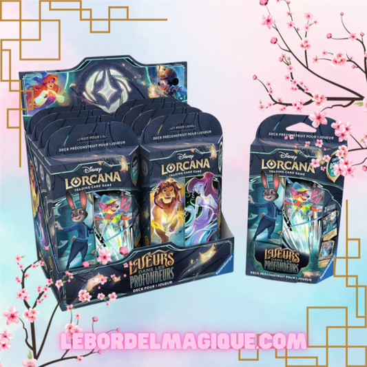 Deck Lorcana "Lueurs dans les Profondeurs" Chapitre 10