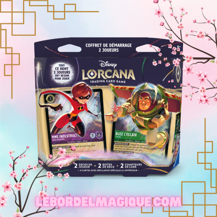 Deck Disney Lorcana Set 12 Contrées Inconnues