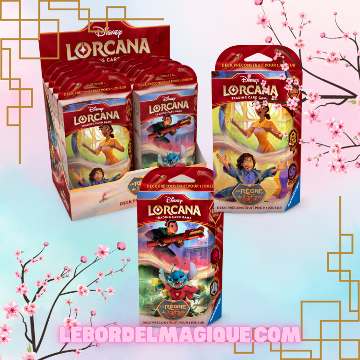 Deck Lorcana Chapitre 8 Le Règne de Jafar