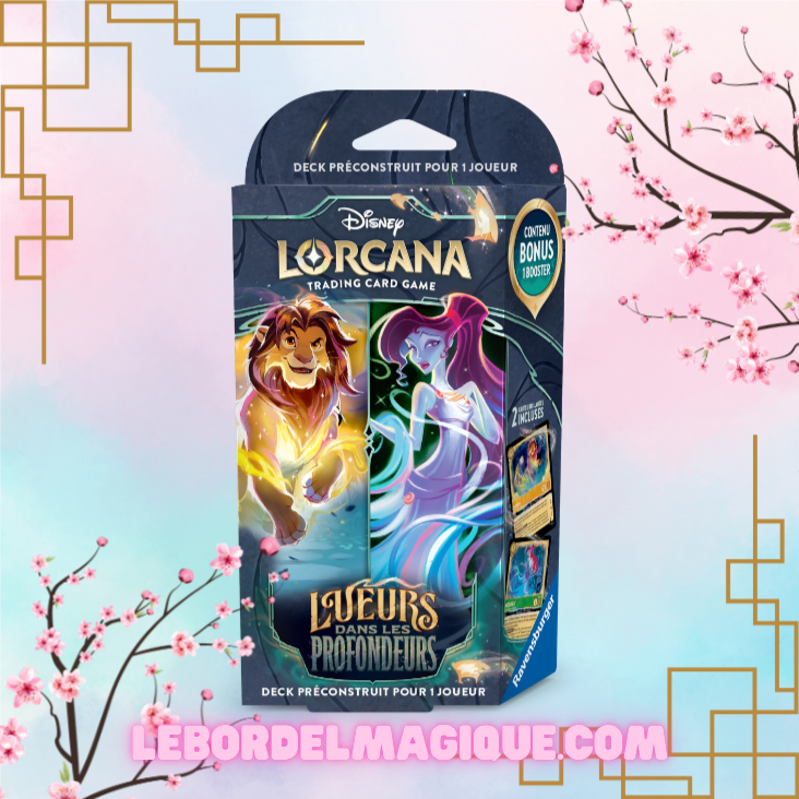 Deck Lorcana "Lueurs dans les Profondeurs" Chapitre 10