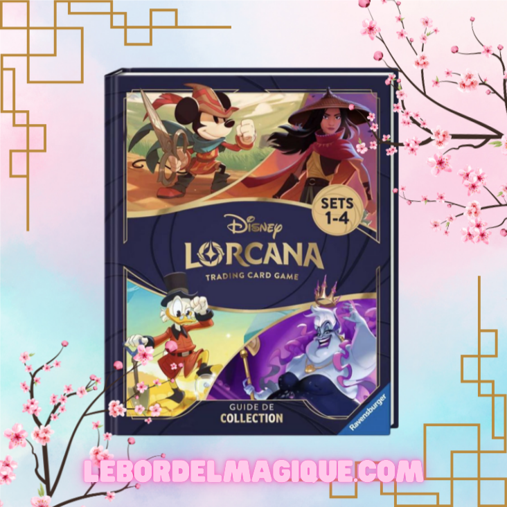 Disney Lorcana Guide de collection Set 1-4 L'Histoire Commence