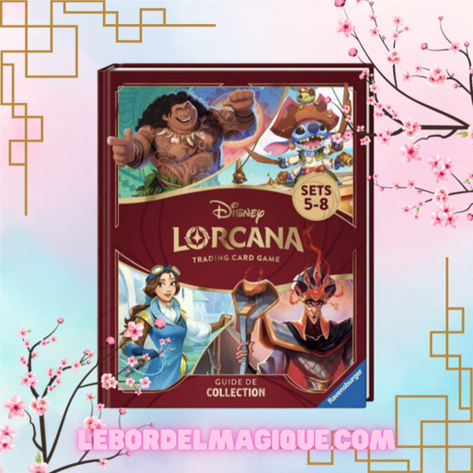 Disney Lorcana Guide de collection Set 5-8 Voyage dans l'Inconnu