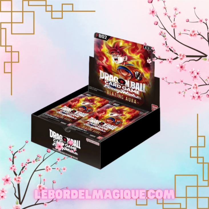 Display Dragon Ball Super FUSION WORLD FB02 Raging Aura