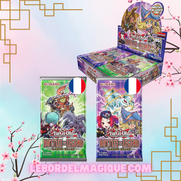 Display Yu-Gi-Oh! BLGG Batailles de Légende  La Glorieuse Galerie