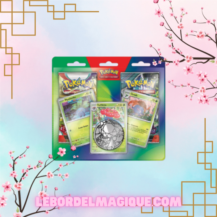 Duopack Pokémon Mystherbe, Ortide et Rafflesia